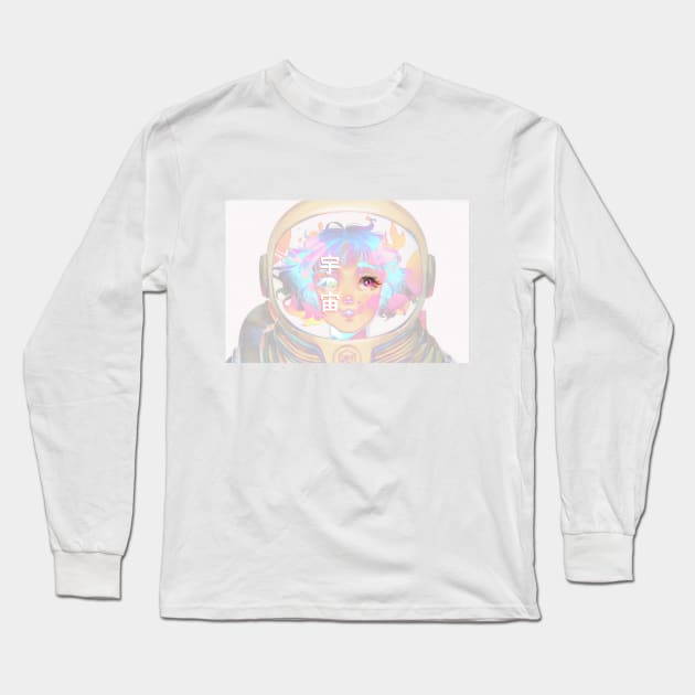 Uchū Long Sleeve T-Shirt by densukii